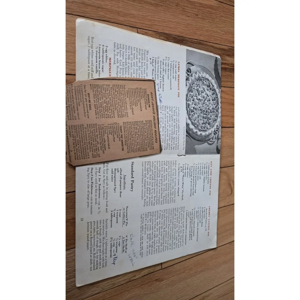 Vintage 1955 Spry 20th Anniversary Cookbook‎ Of Old And New Favorites